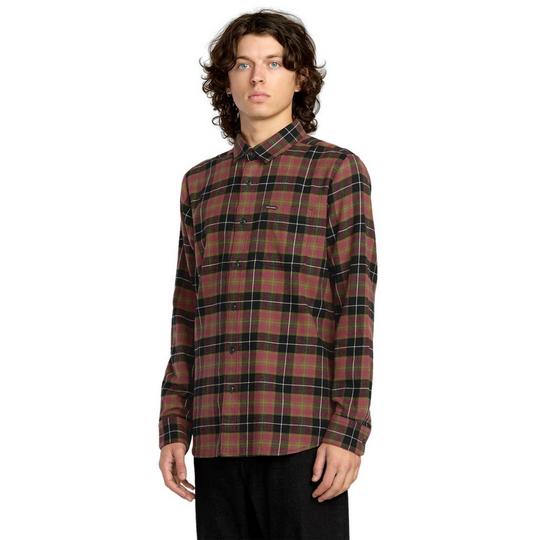 VOLCOM CADEN PLAID LS