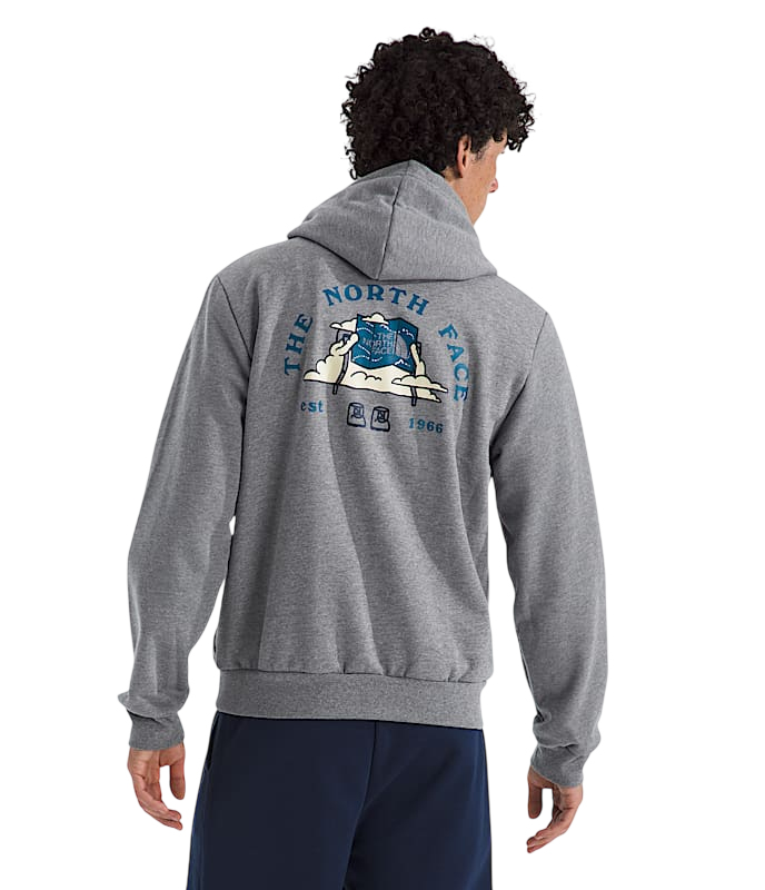 THE NORTH FACE EVOLUTION TRAVEL-CLOUD HOODIE - GRAPHIC
