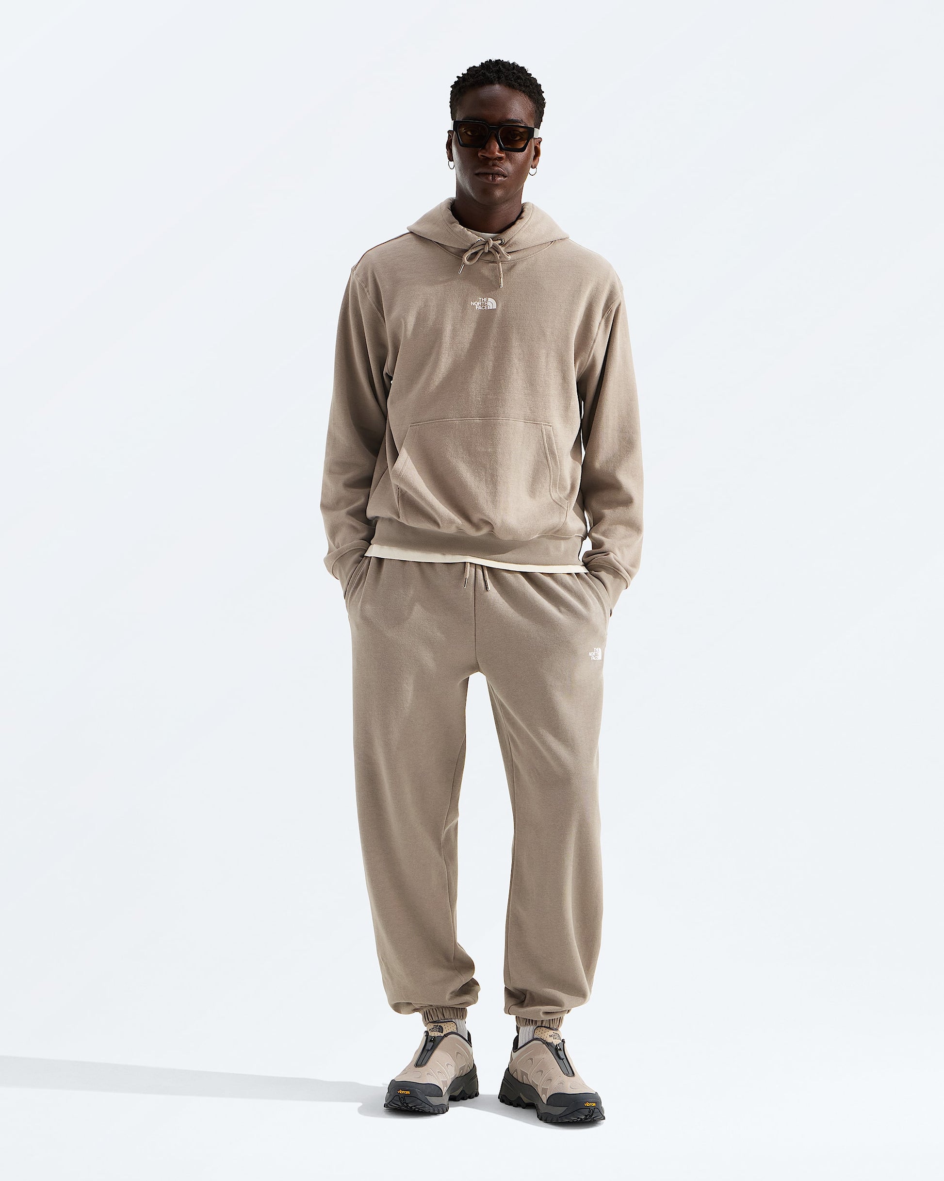 THE NORTH FACE TNF Double Knit Hoodie Stone Slab - vue alternative