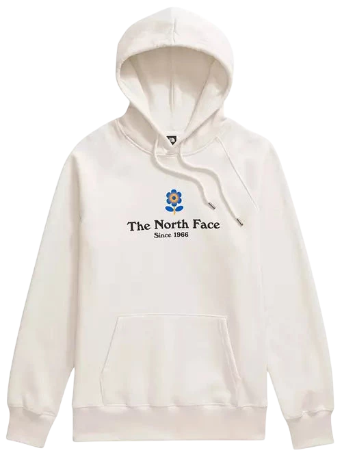 THE NORTH FACE W STRANGE COLORFUL WORLD FLOWER HOODIE - GRAPHIC
