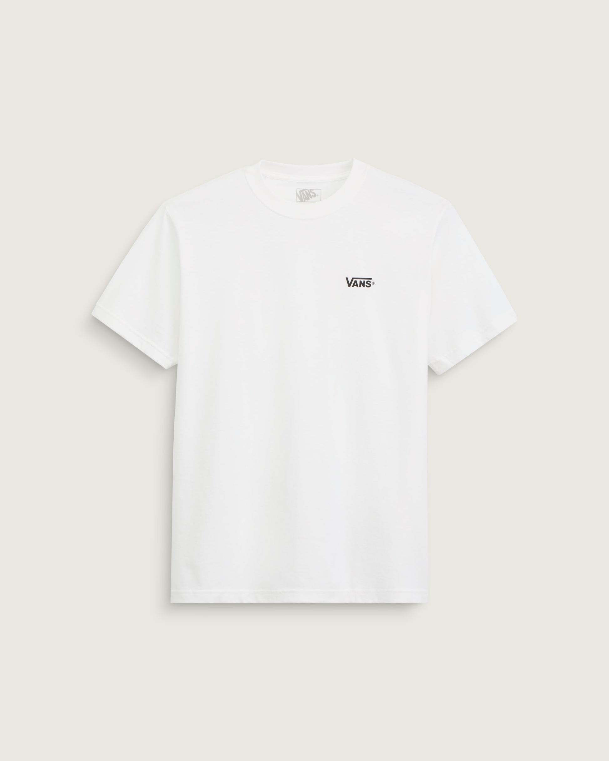 VANS New Left Chest SS Tee Blanc/Noir