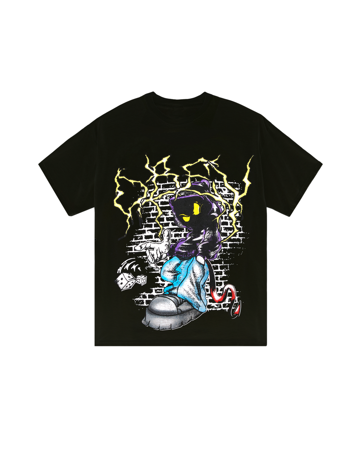 OBEY ROLL THE DICE VTG OVERSIZE TEE