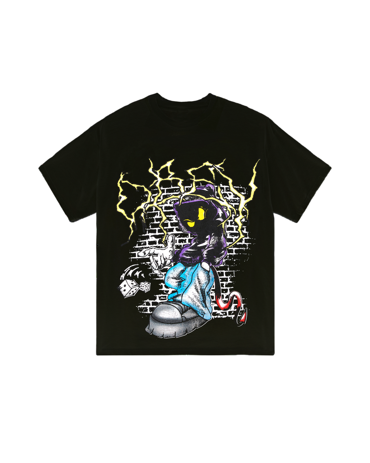 OBEY ROLL THE DICE VTG OVERSIZE TEE