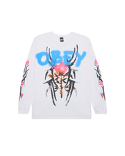 OBEY ROSE TRIBAL VTG OVERSIZE TEE LS
