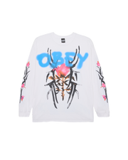 OBEY ROSE TRIBAL VTG OVERSIZE TEE LS