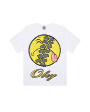 OBEY SMILE TIRE VTG OVERSIZE TEE