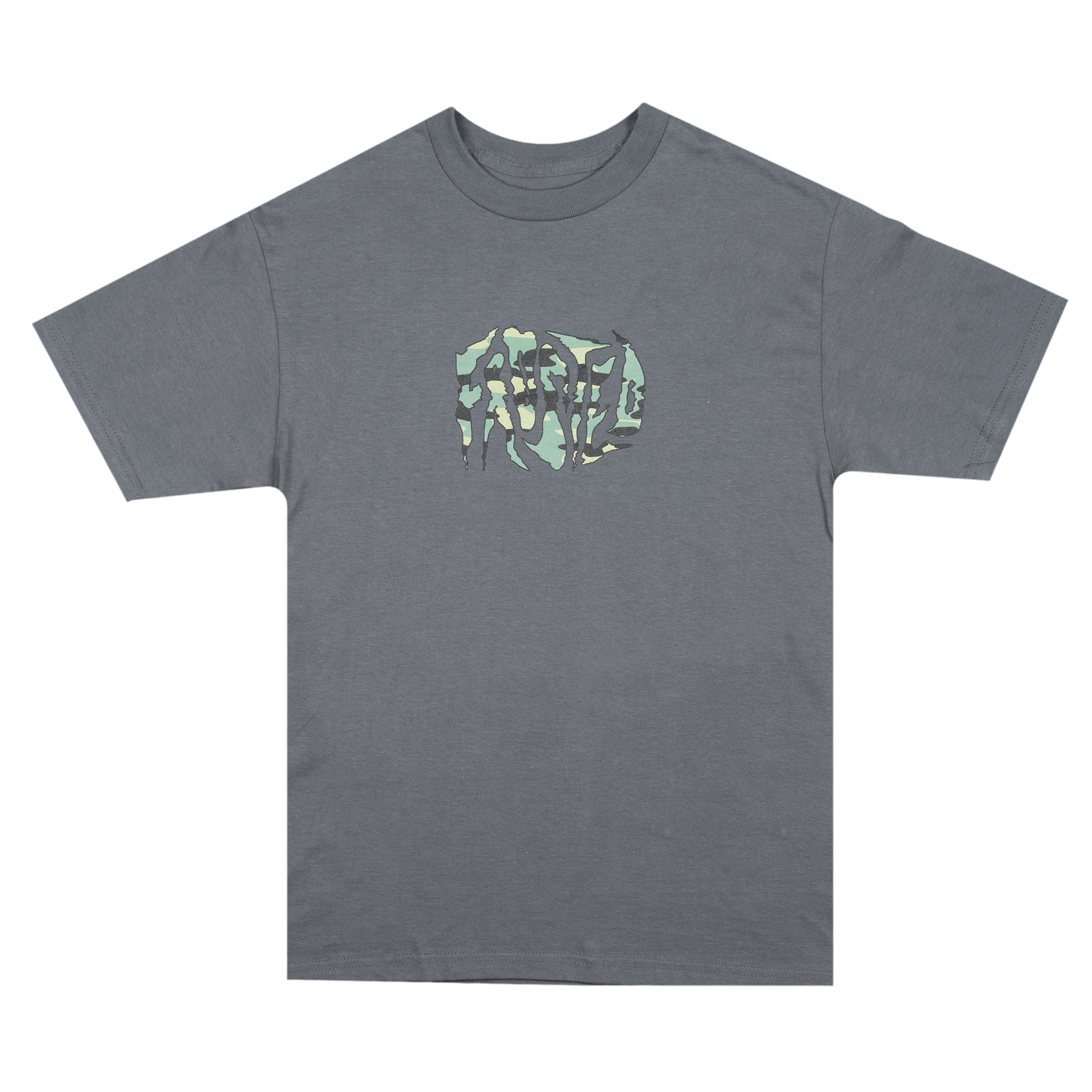 FROSTED OG LOGO T-SHIRT - Charcoal - Face