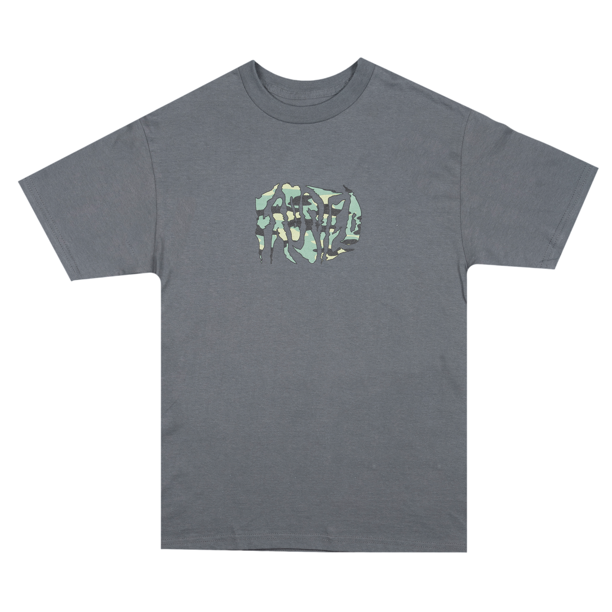FROSTED OG LOGO T-SHIRT - Charcoal - Face