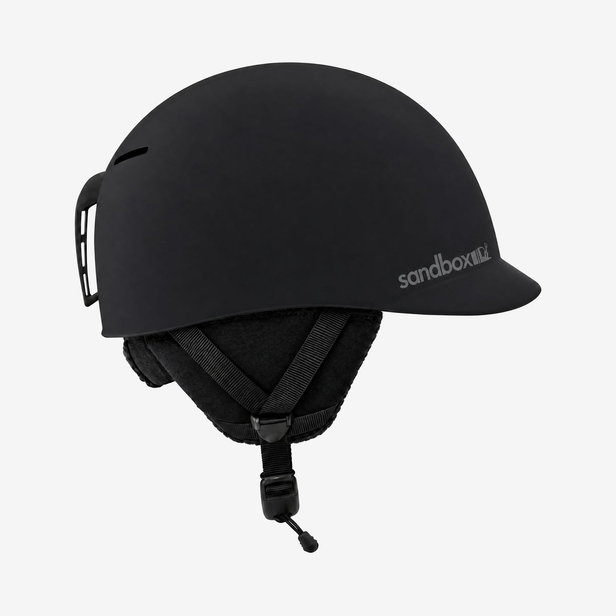 Casque Sandbox Profile noir, vue de droite