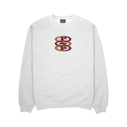 Passport Hoops Organic Sweater - White Marle