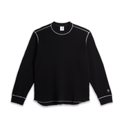 POLAR DYLAN LS TEE BLACK/WHITE