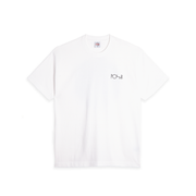 POLAR KLEZ CROSSING FILL LOGO TEE WHITE