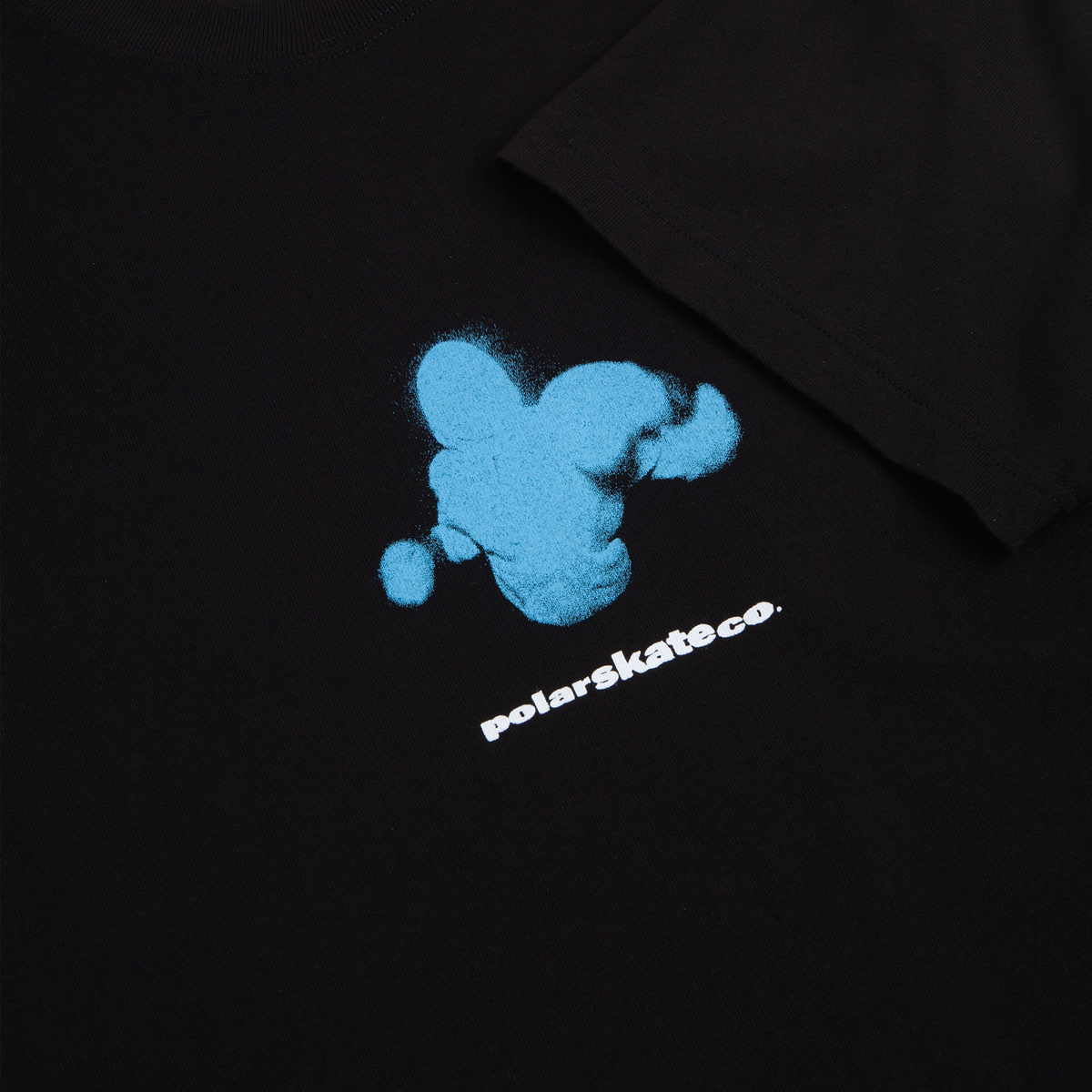 POLAR FIGHTING MYSELF TEE BLACK