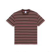 POLAR STRIPE TEE BROWN/RED