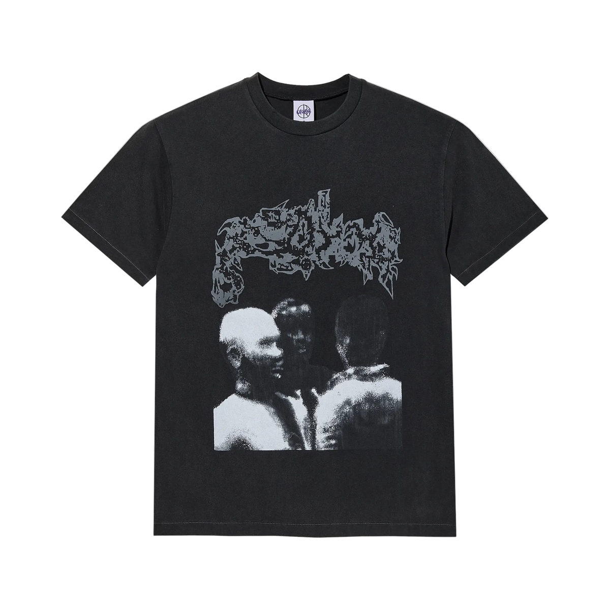 POLAR OVERHEAD BAND TEE - Silver Black