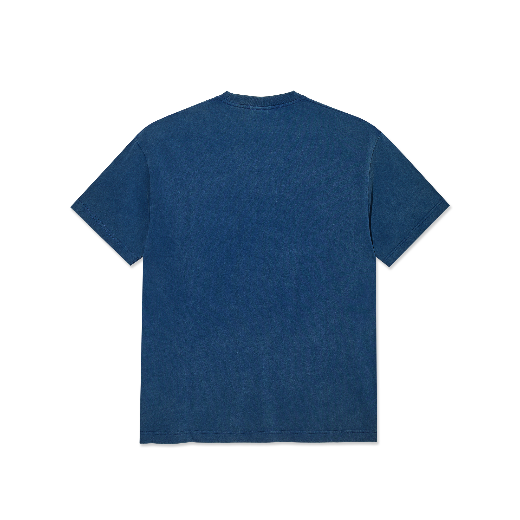 POLAR RABBIT TEE - Washed Blue