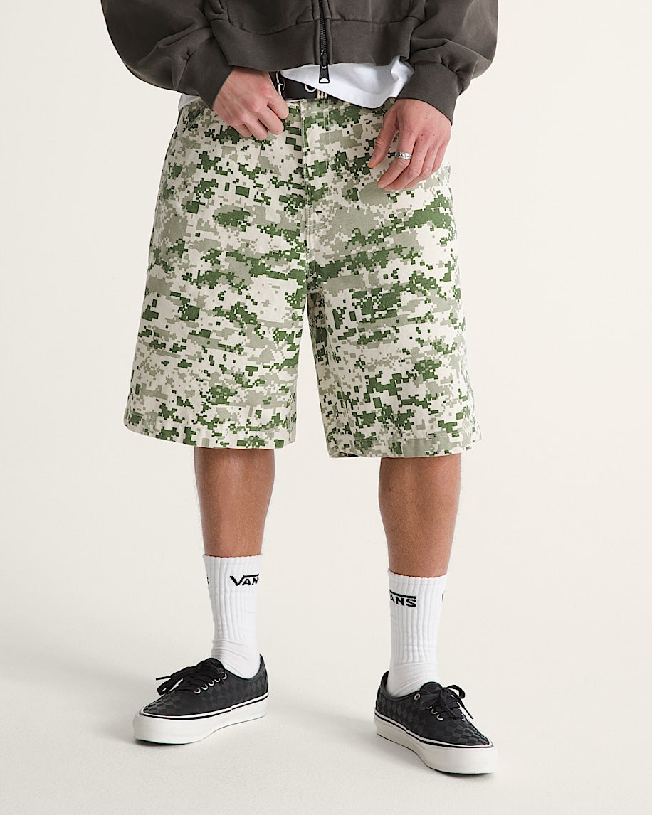 VANS LX CHECK-5 BAGGY CANVAS SHORT