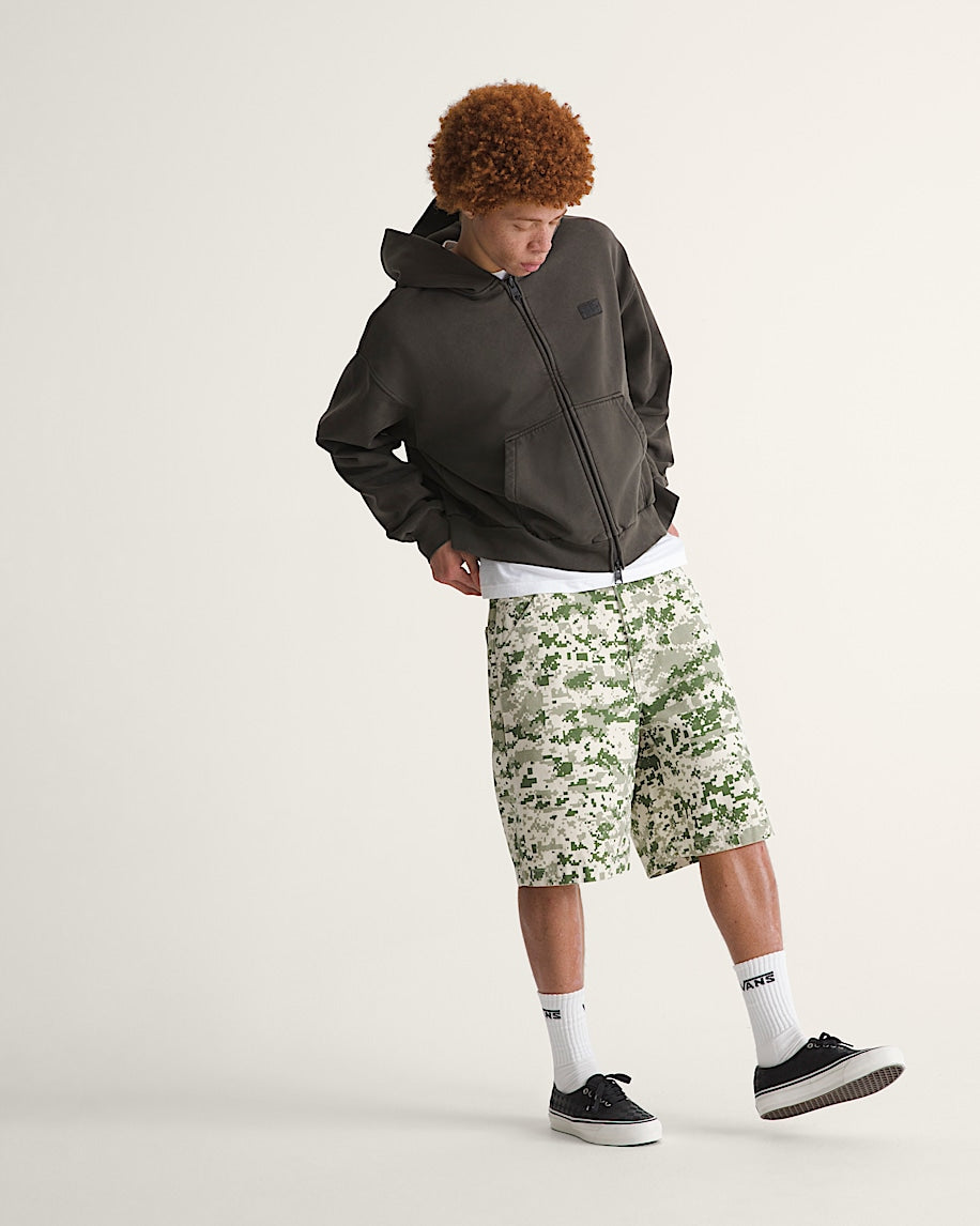VANS LX CHECK-5 BAGGY CANVAS SHORT