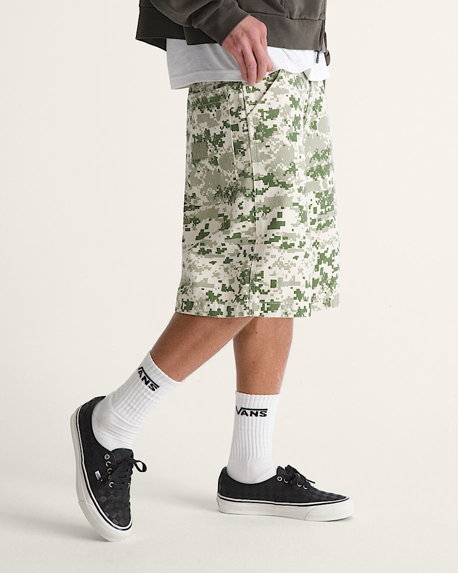 VANS LX CHECK-5 BAGGY CANVAS SHORT