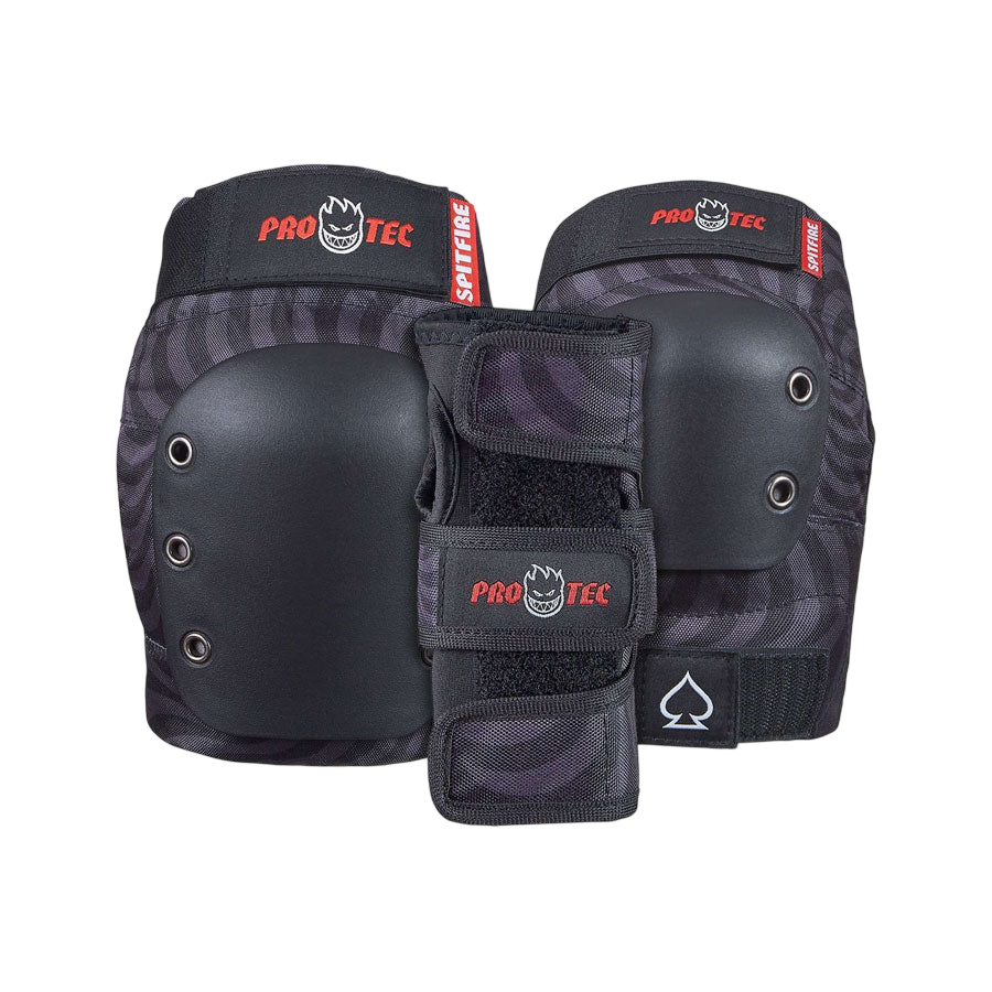 PRO-TEC STREET ADULT 3-PK PAD SET - SPITFIRE