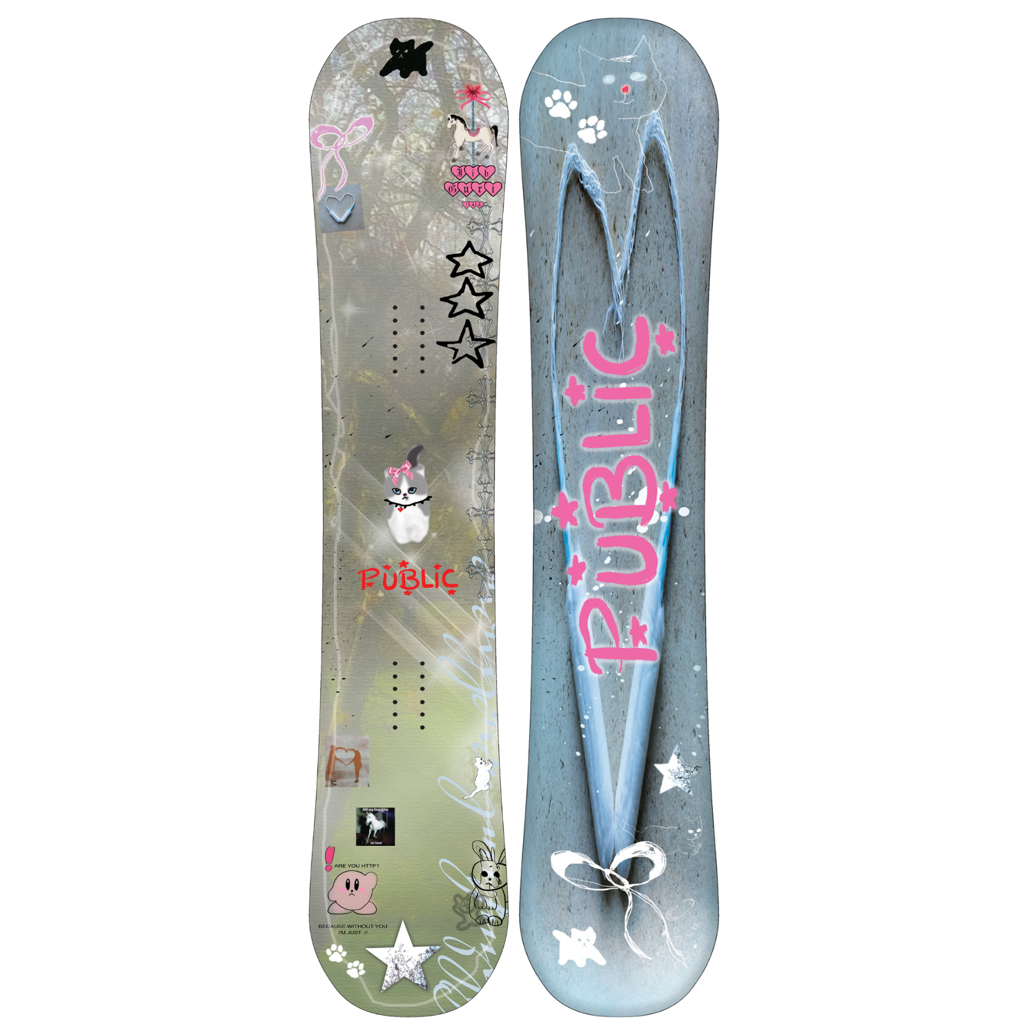 PUBLIC W JIBGURL SNOWBOARD 2026