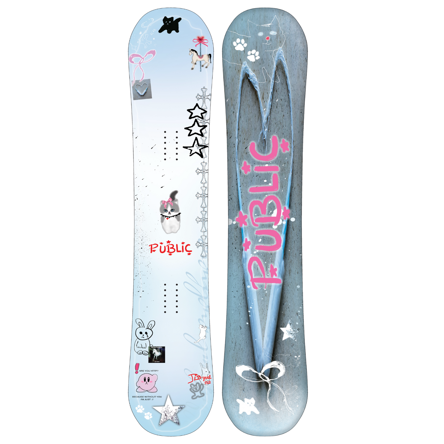 PUBLIC W JIBGURL SNOWBOARD 2026
