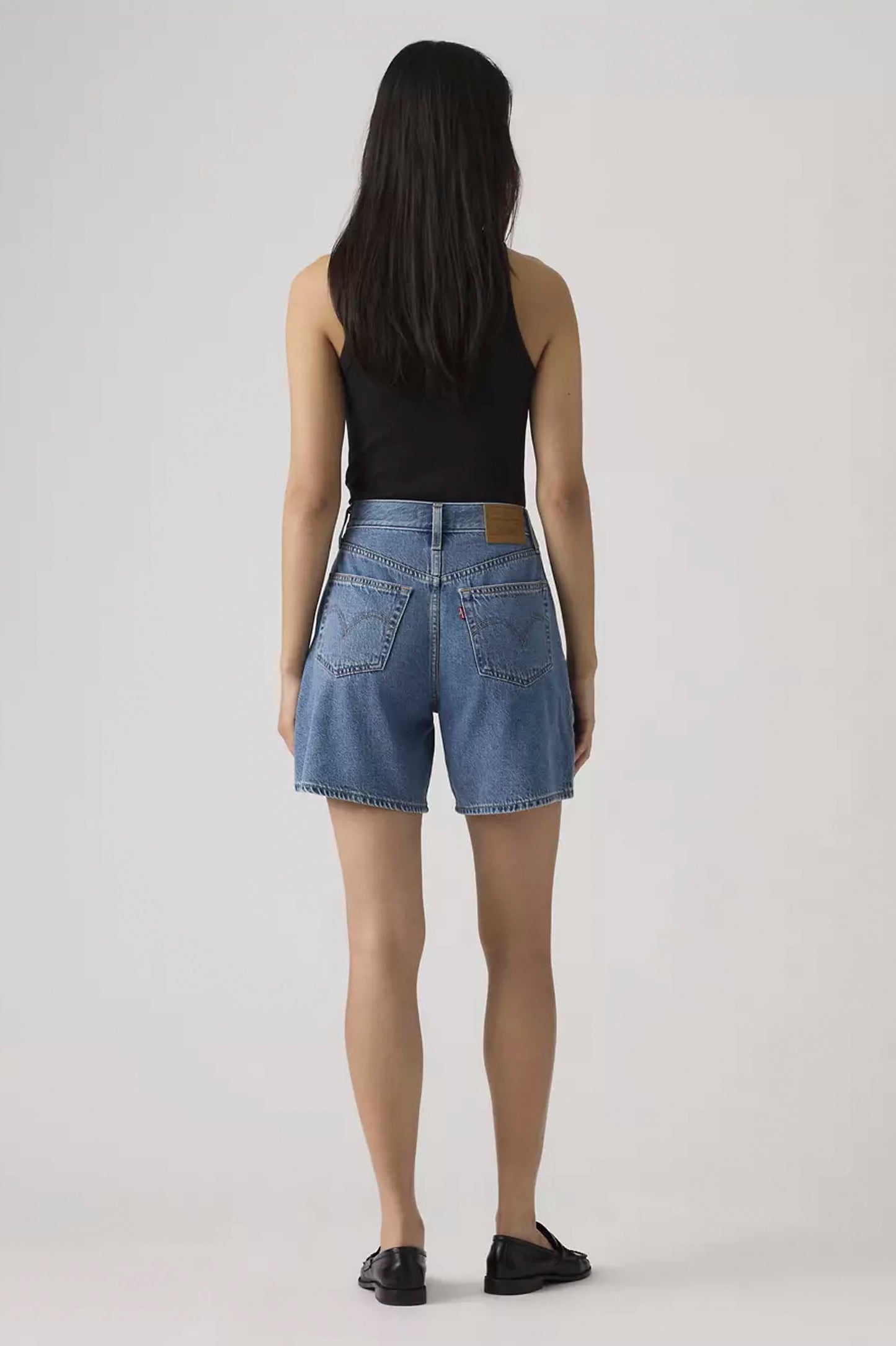 LEVI'S W HIGH BAGGY SHORT
