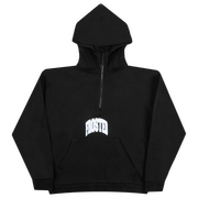 FROSTED QUARTER ZIP HOODIE coloris Black