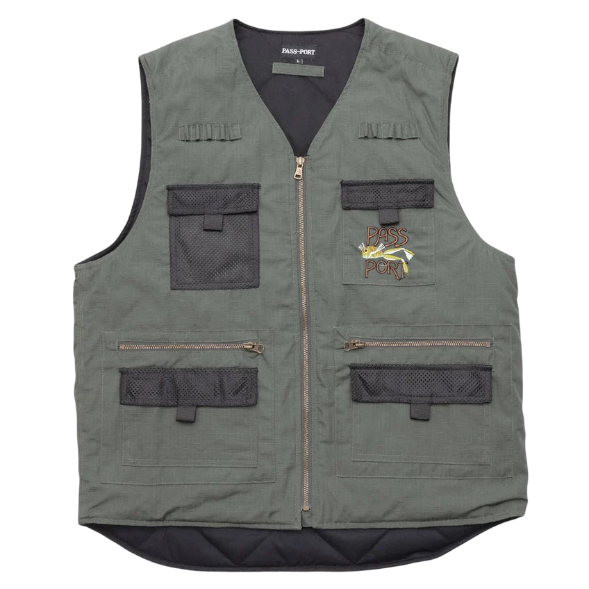 PASSPORT FROG LURE RIPSTOP FISHING VEST 