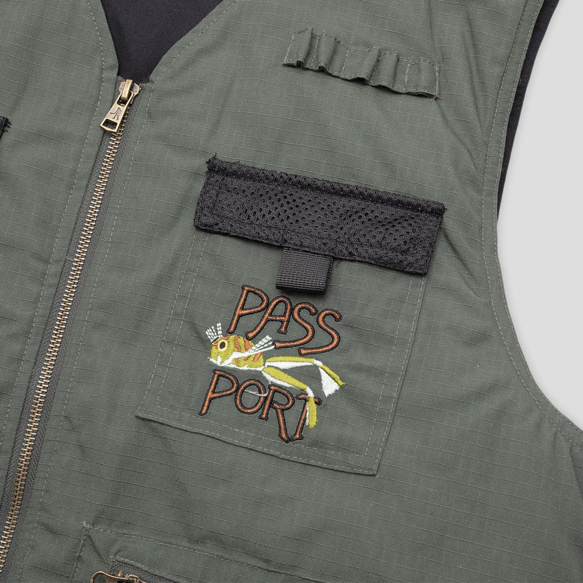 PASSPORT FROG LURE RIPSTOP FISHING VEST 