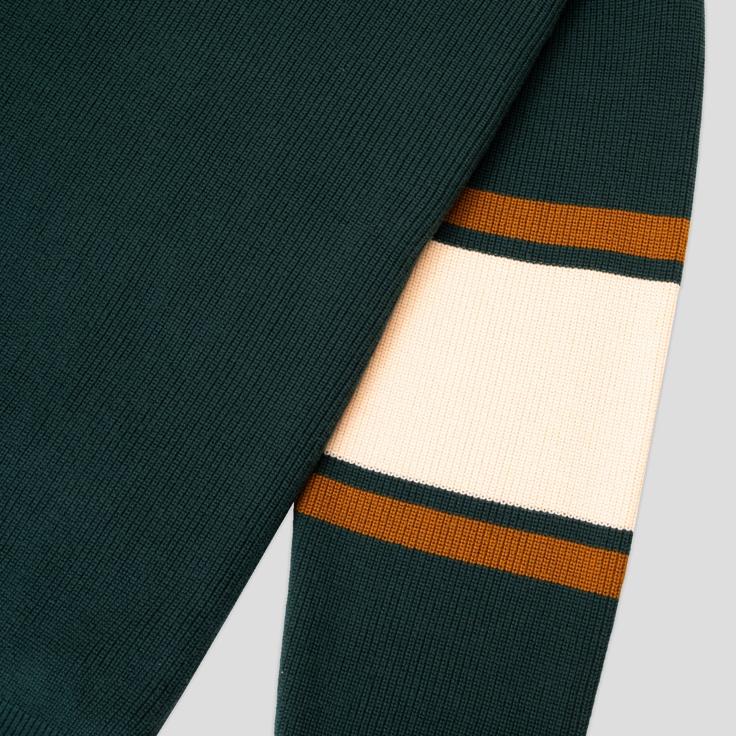 PASSPORT ORGANIC COTTON STRIPE KNIT SWEATER 