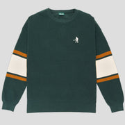 PASSPORT ORGANIC COTTON STRIPE KNIT SWEATER 