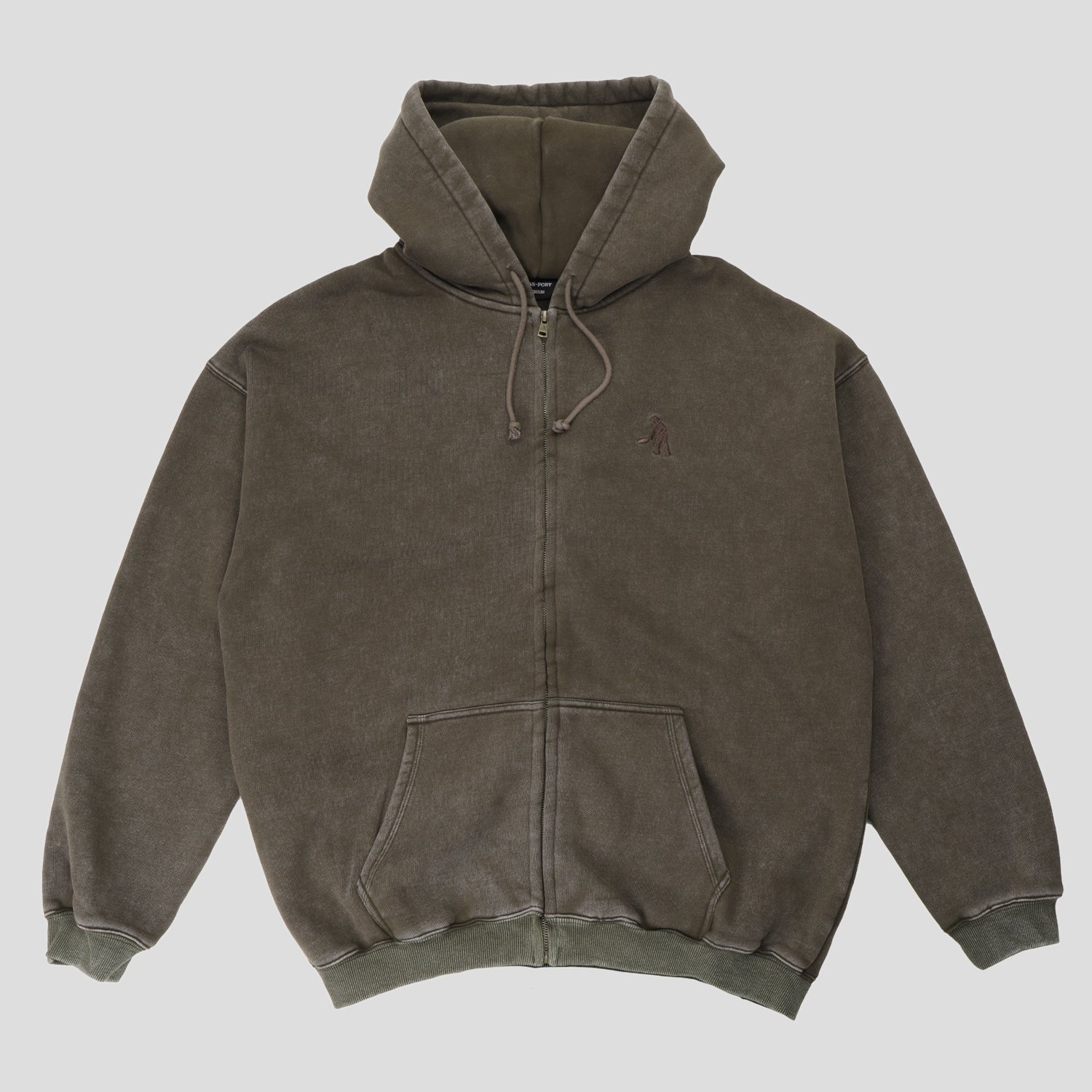 PASSPORT SOLID WORKERS ZIP HOOD 
