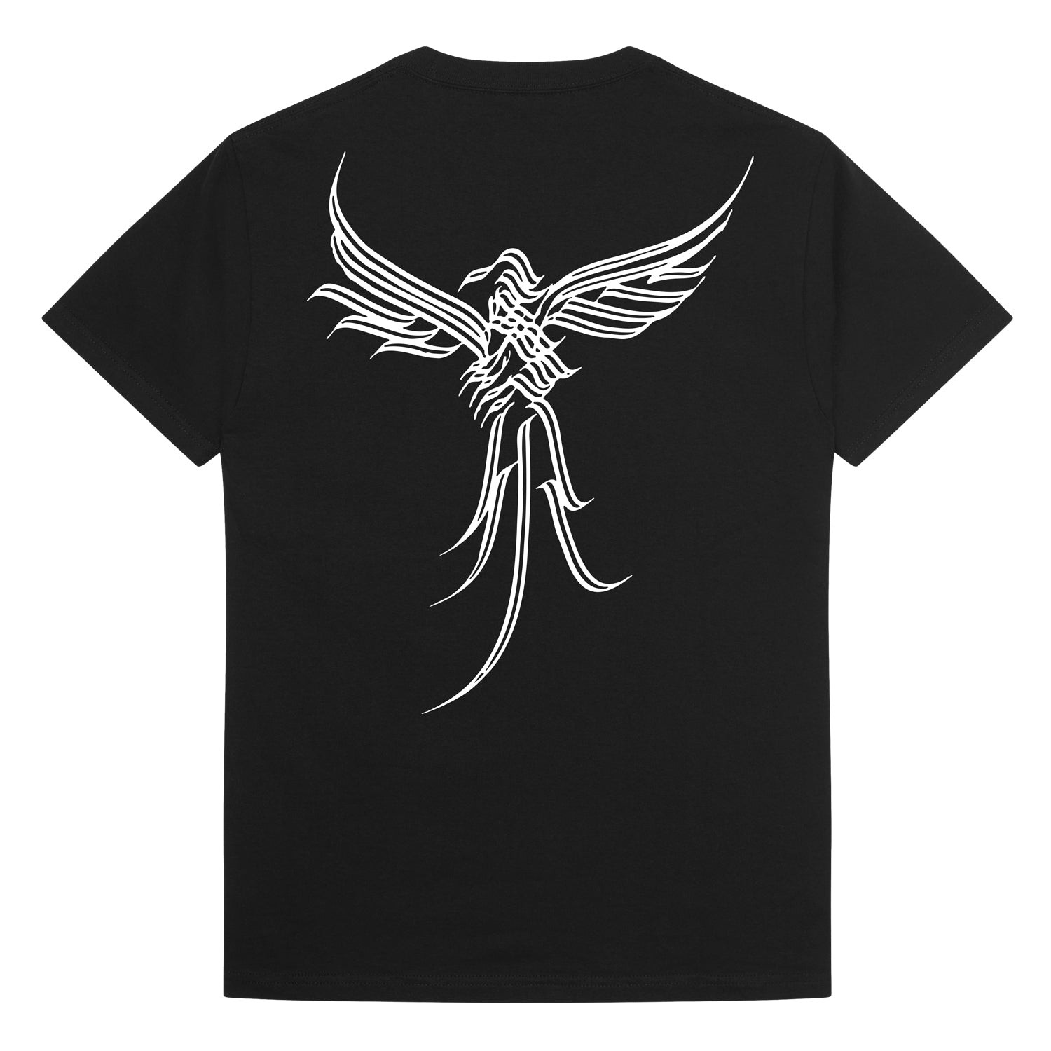 PASSPORT CALLIGRAPHY TEE BLACK - arrière