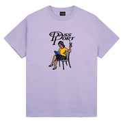 PASSPORT MINIMAL OUTPUT TEE LAVENDER - avant