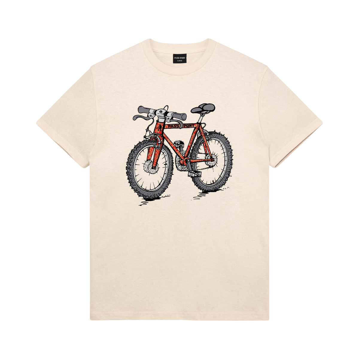 PASSPORT ONE SPEED TEE NATURAL - avant