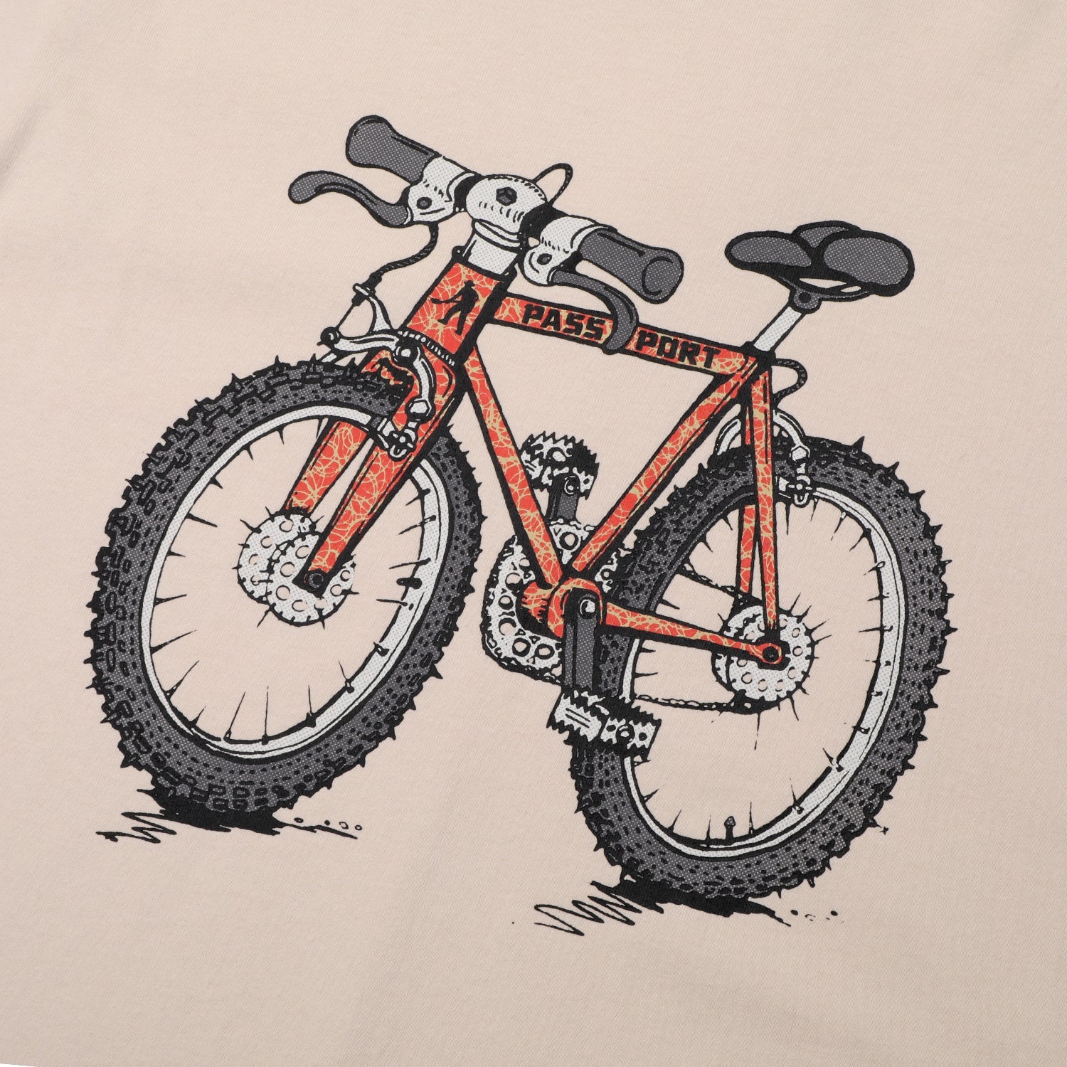 PASSPORT ONE SPEED TEE NATURAL - détail