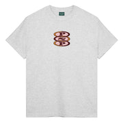 PASSPORT HOOPS ORGANIC TEE ASH - avant