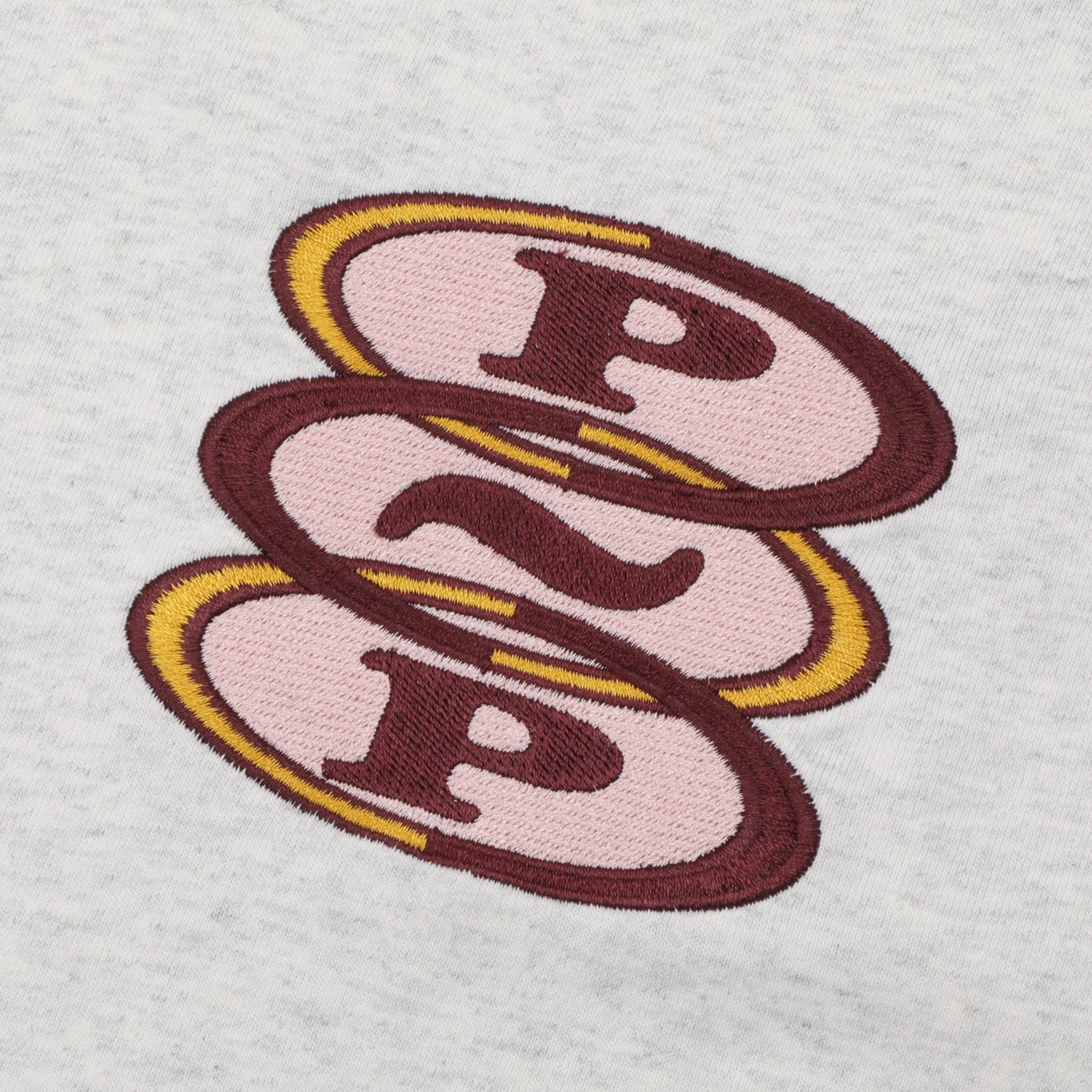 PASSPORT HOOPS ORGANIC TEE ASH - détail