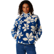 RIP CURL W PARAISO 1/4 ZIP POLAR FLEECE - BLUE