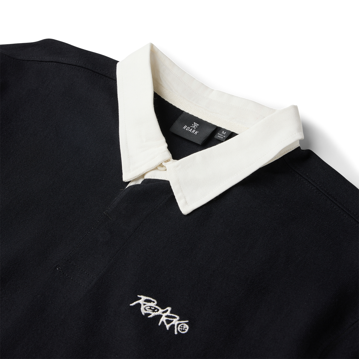 ROARK REPESENT RUGBY LONGSLEEVE BLACK