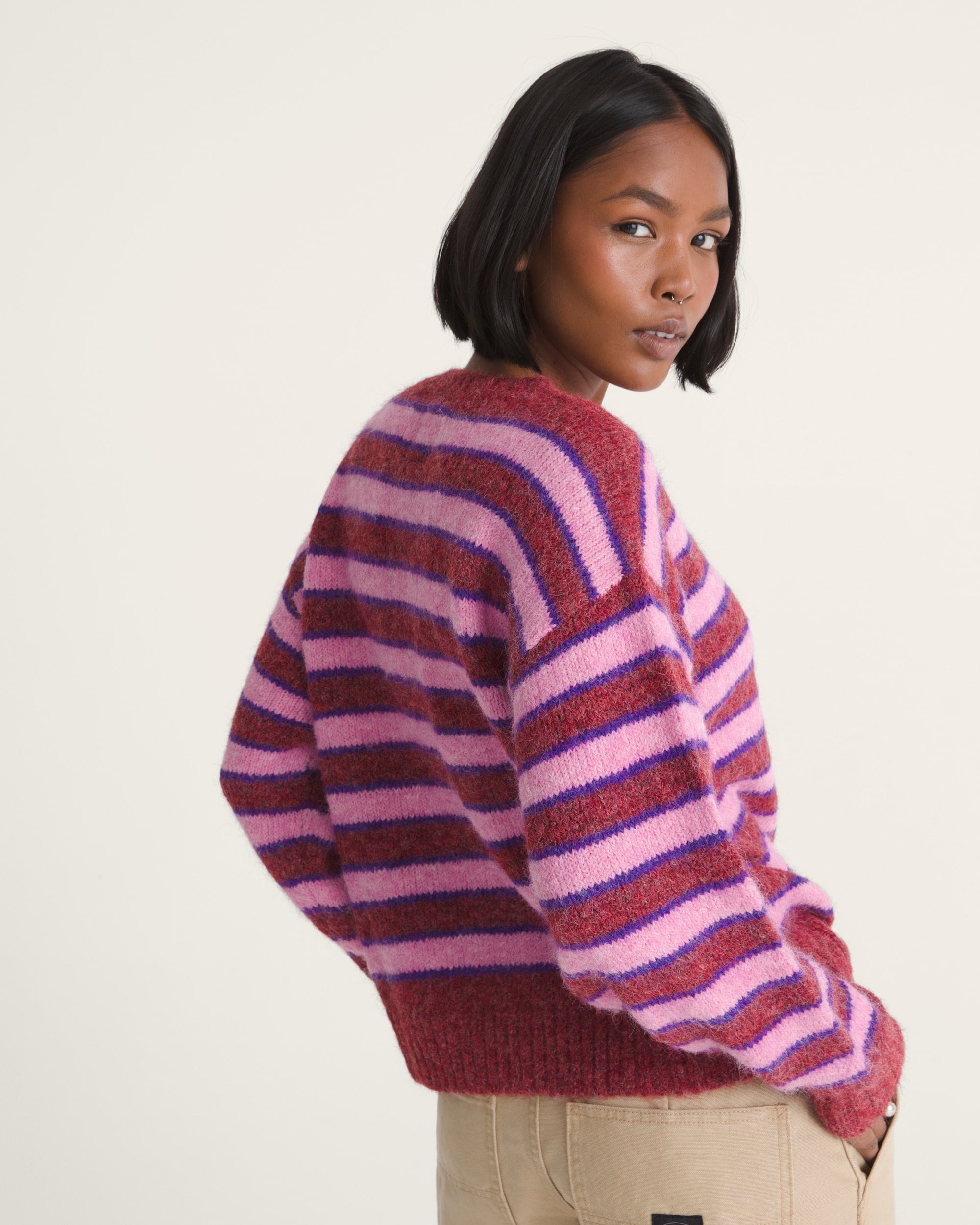 Vans W Rollins Stripe Sweater - vue alternative 3