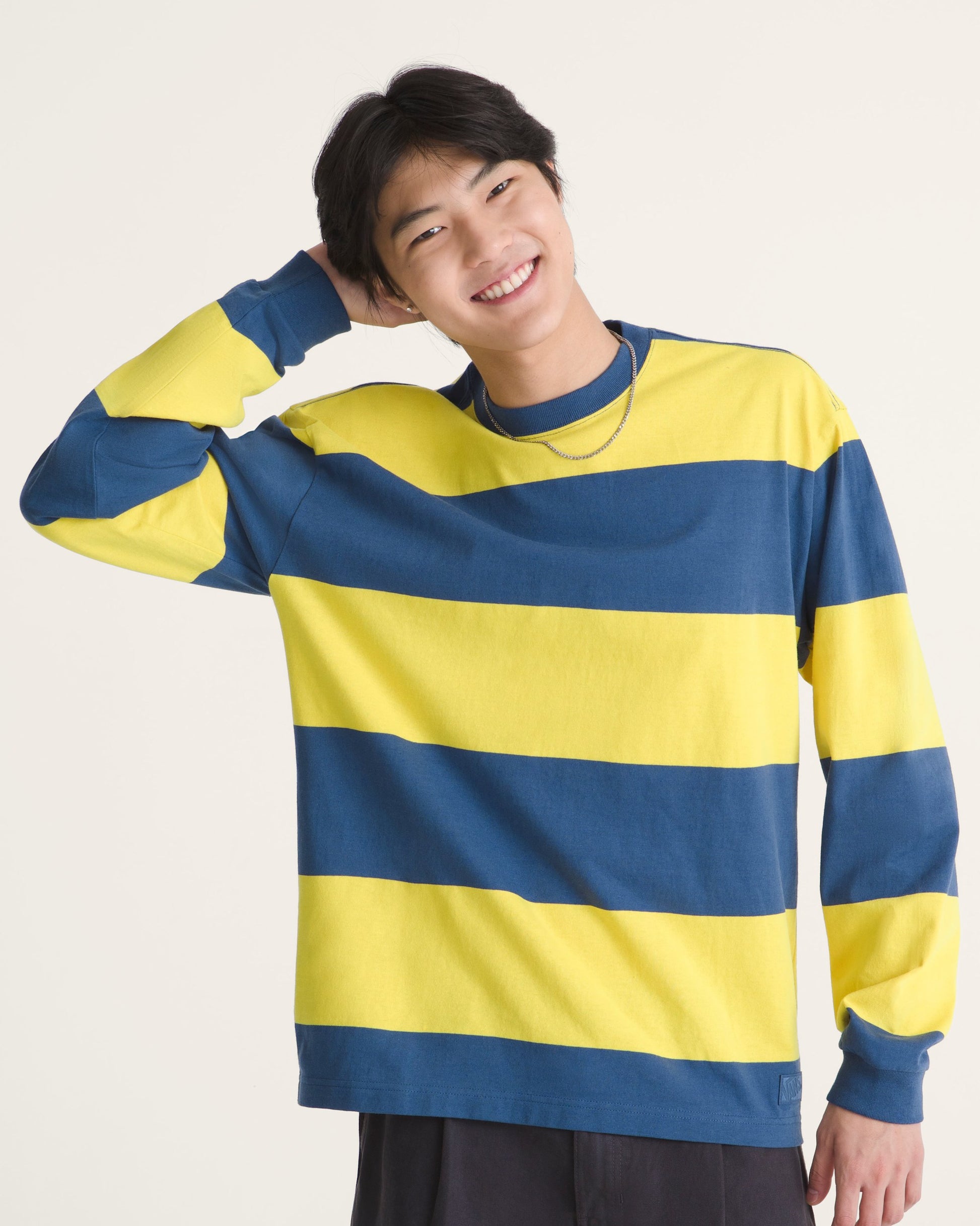 VANS Rugby Stripe LS Knit - Vue 3
