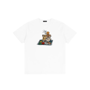 Dime Snackman Dealer T-Shirt Blanc - Photo flat