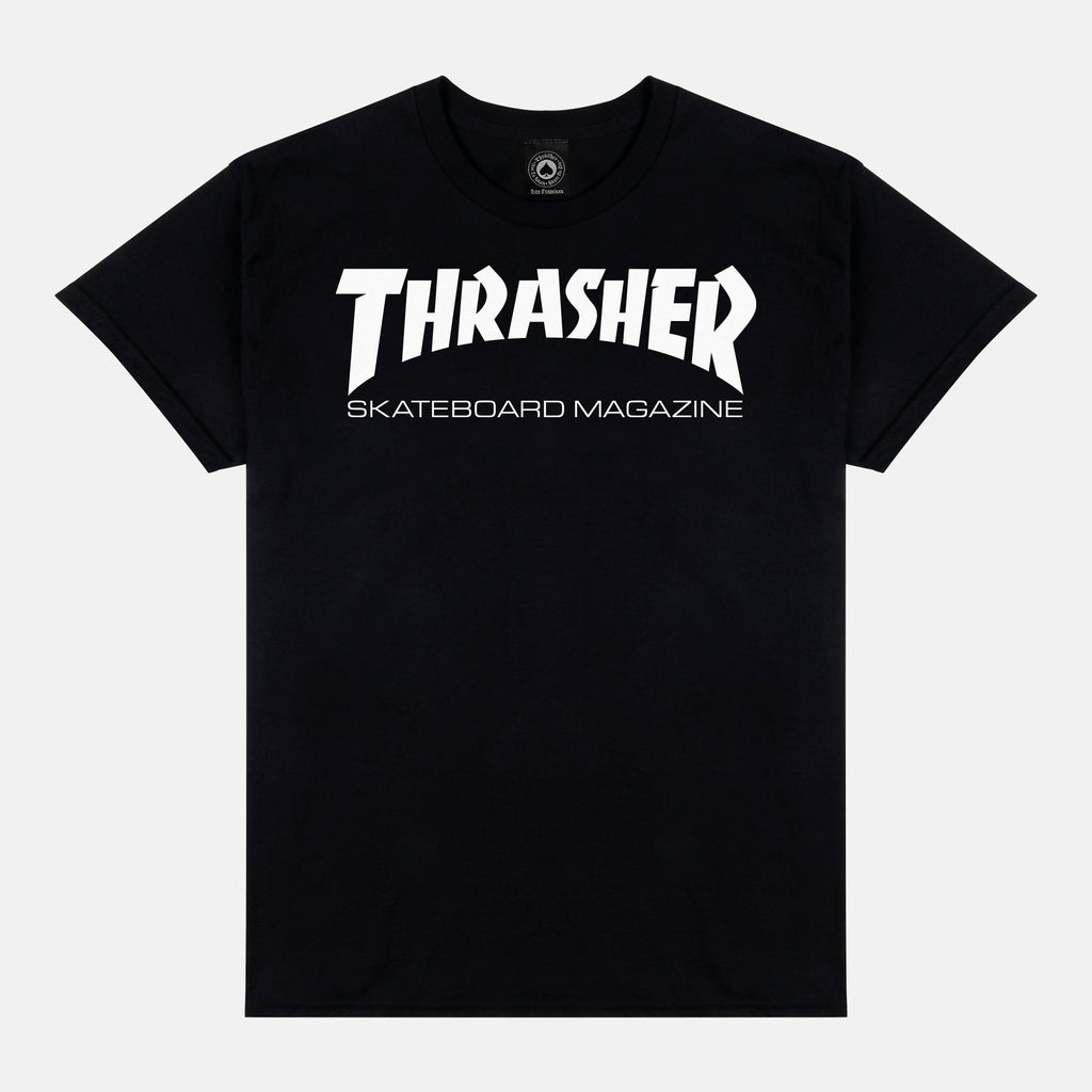 THRASHER SKATE MAG T-SHIRT BLACK