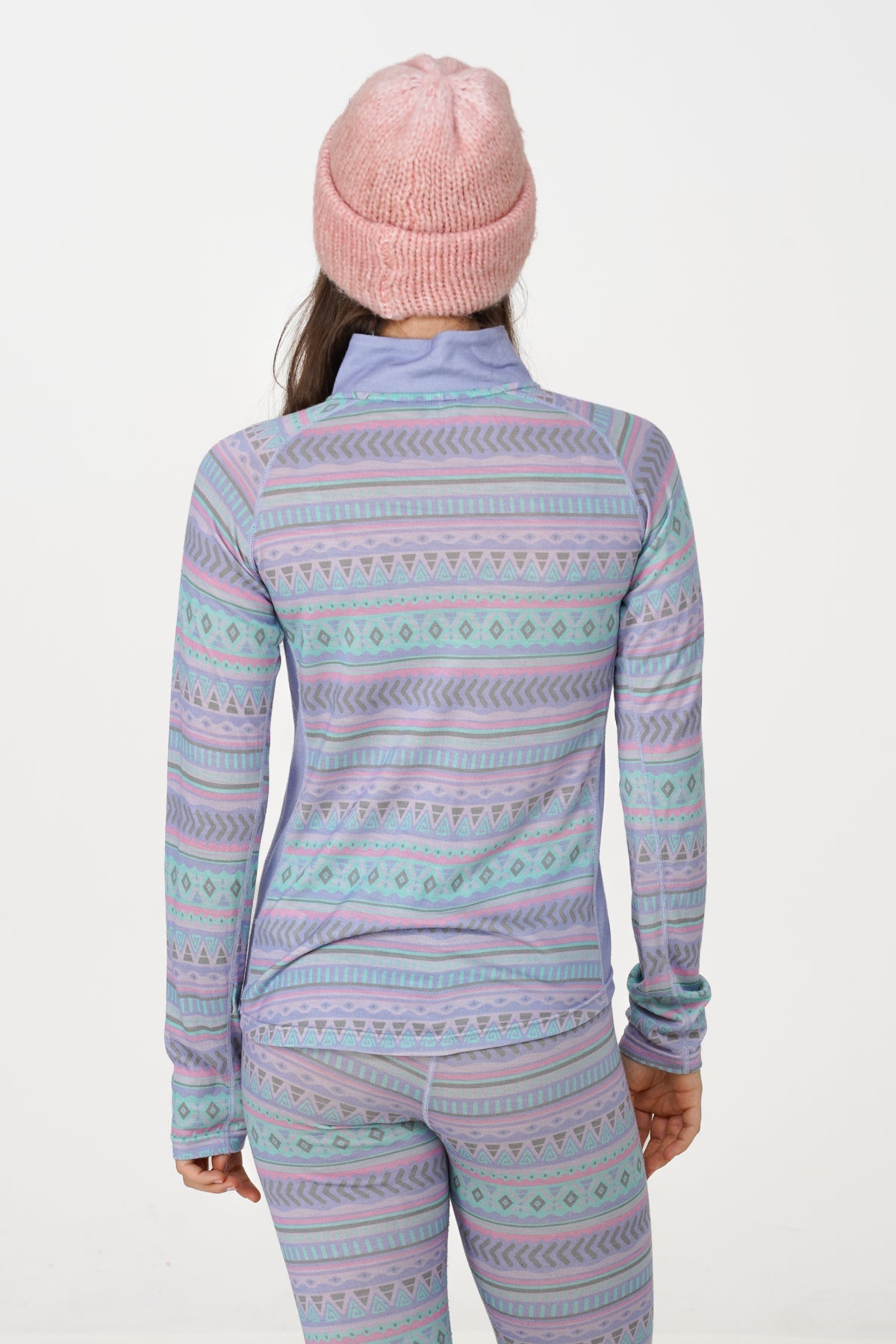 NOTICE THE RECKLESS W AURORA MERINO BASE LAYER TOP