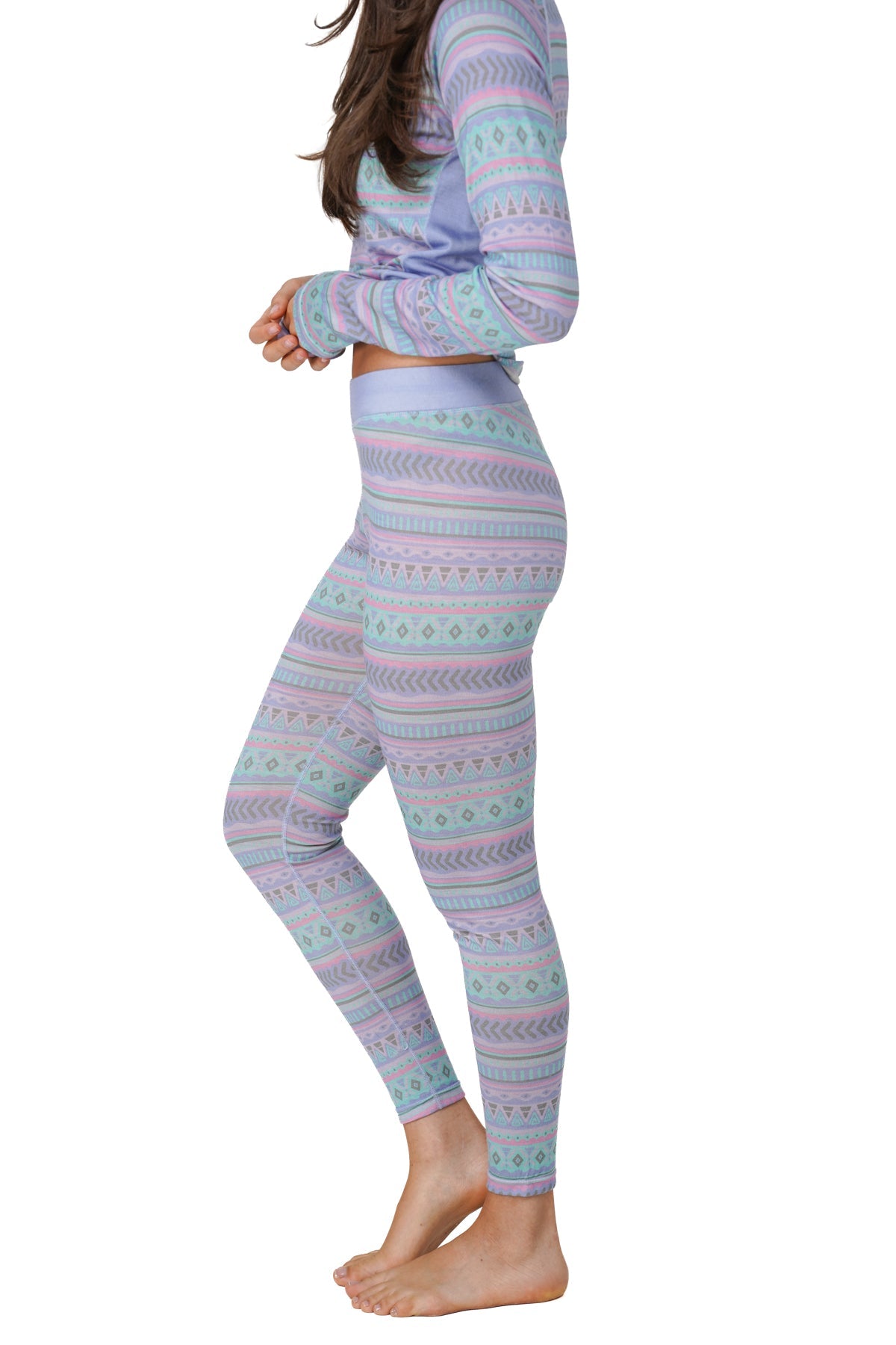 NOTICE THE RECKLESS W AURORA MERINO BASE LAYER BOTTOM