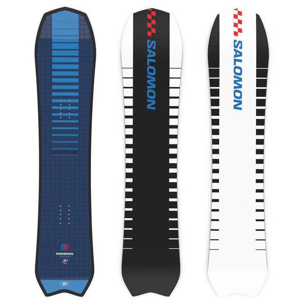 SALOMON Y DANCEHAUL GROM SNOWBOARD 2027 - vues dessus et semelle