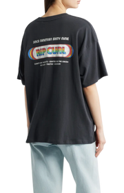 RIP CURL W SURF REVIVAL HERITAGE TEE