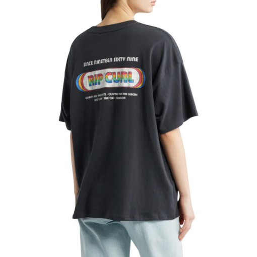 RIP CURL W SURF REVIVAL HERITAGE TEE